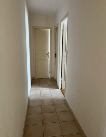 couloir avant travaux