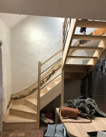 peinture d'un escaliers