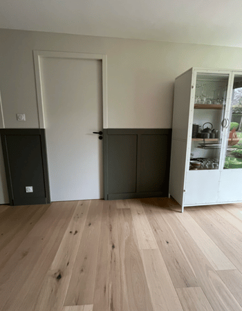 peinture sous-bassement salle à manger